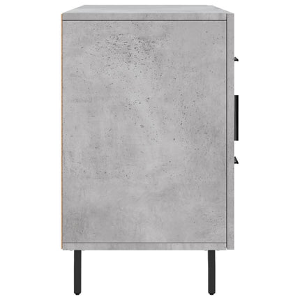 skænk 100x36x60 cm konstrueret træ betongrå