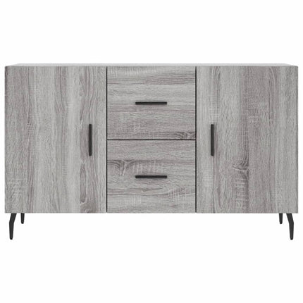 skænk 100x36x60 cm konstrueret træ grå sonoma-eg