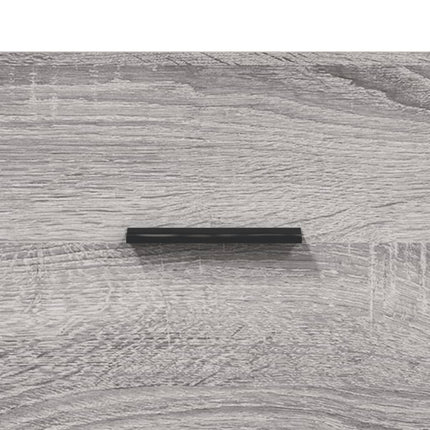 skænk 100x36x60 cm konstrueret træ grå sonoma-eg