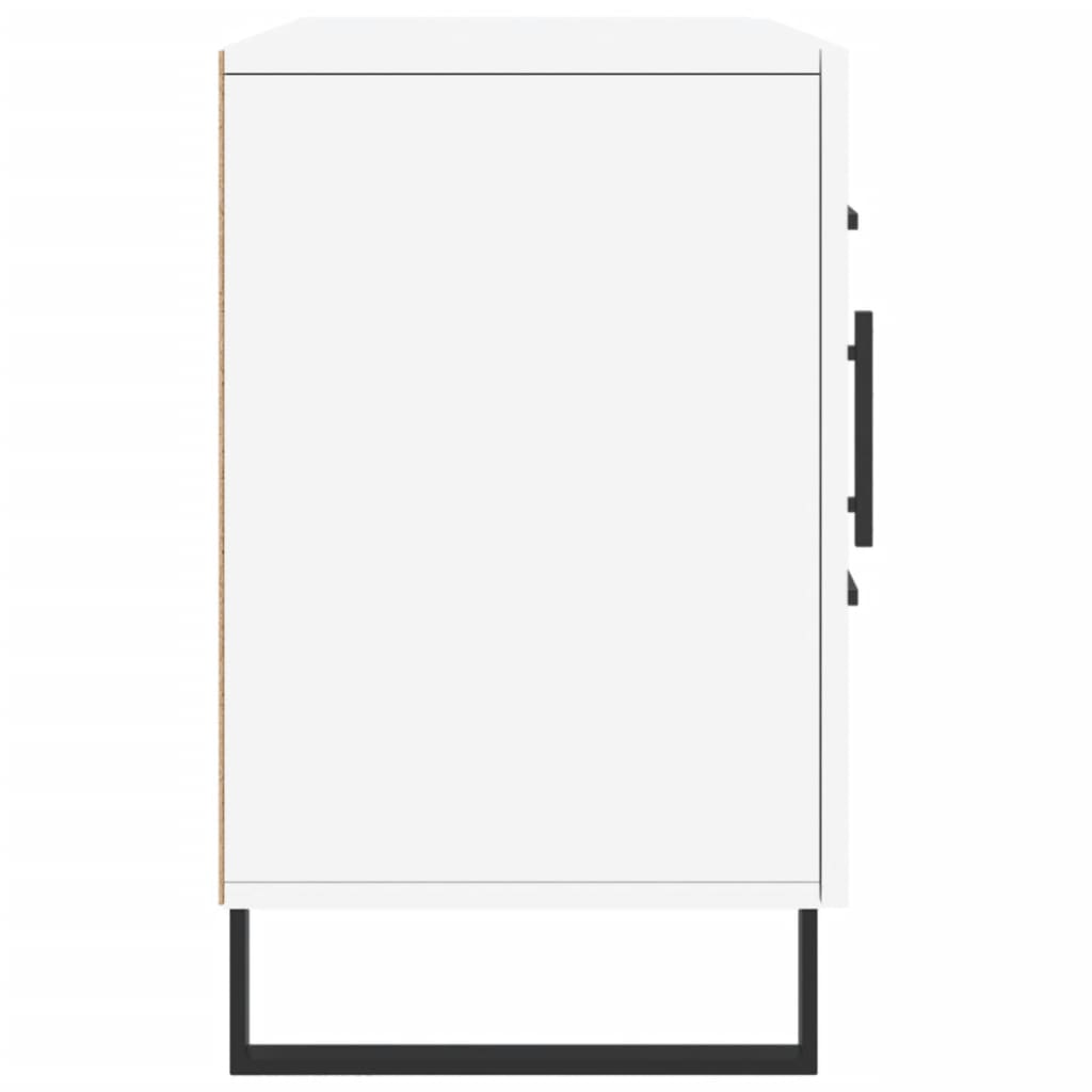 skænk 100x36x60 cm konstrueret træ hvid