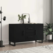 skænk 100x36x60 cm konstrueret træ sort