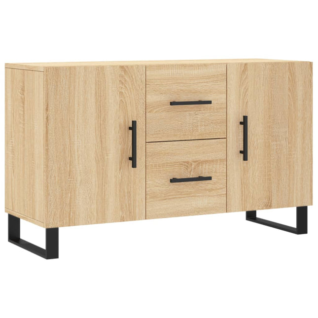 skænk 100x36x60 cm konstrueret træ sonoma-eg