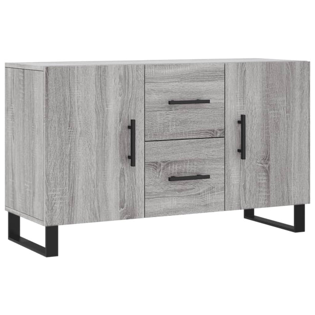 skænk 100x36x60 cm konstrueret træ grå sonoma-eg