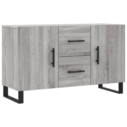 skænk 100x36x60 cm konstrueret træ grå sonoma-eg