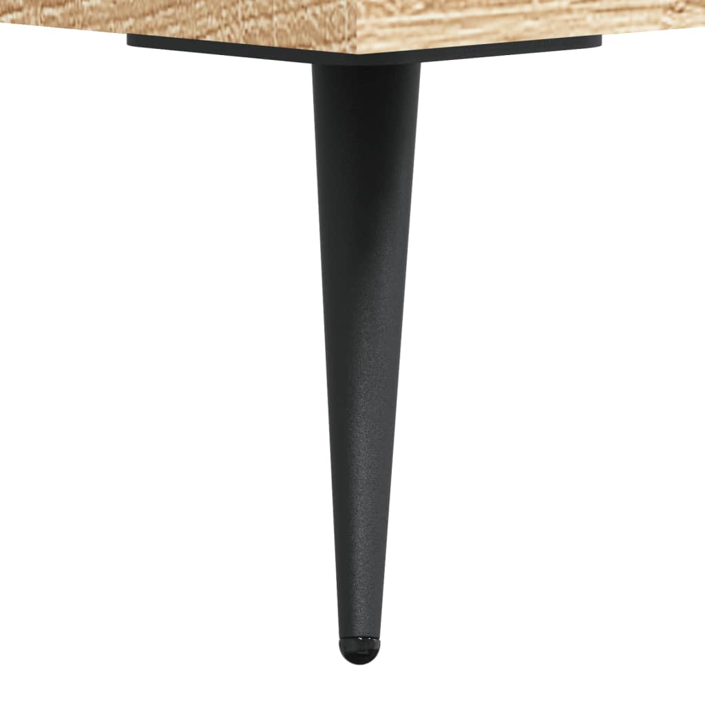 skab 69,5x31x115 cm konstrueret træ sonoma-eg