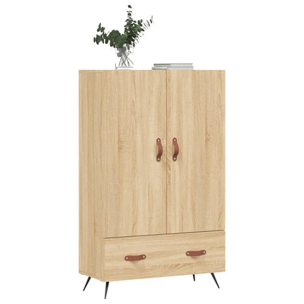 skab 69,5x31x115 cm konstrueret træ sonoma-eg