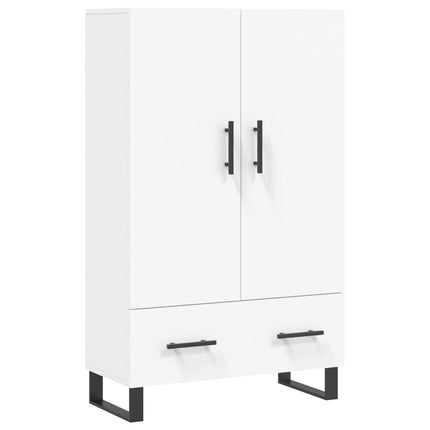 skab 69,5x31x115 cm konstrueret træ hvid