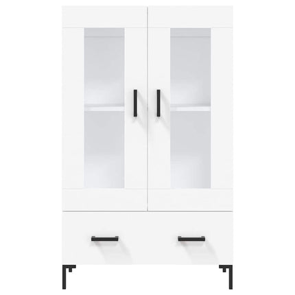 skab 69,5x31x115 cm konstrueret træ hvid