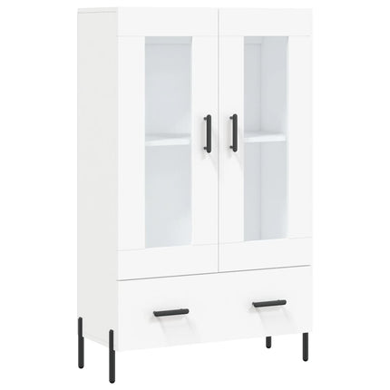 skab 69,5x31x115 cm konstrueret træ hvid