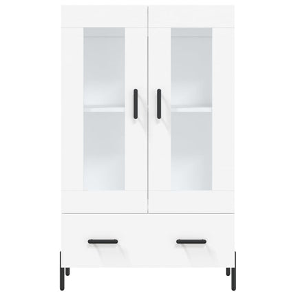 skab 69,5x31x115 cm konstrueret træ hvid
