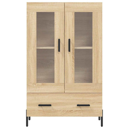 skab 69,5x31x115 cm konstrueret træ sonoma-eg
