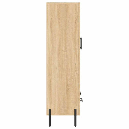 skab 69,5x31x115 cm konstrueret træ sonoma-eg