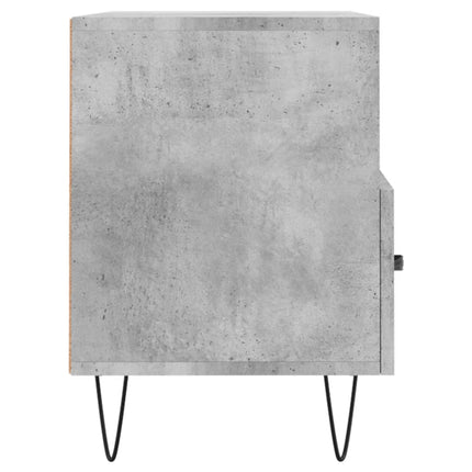 tv-bord 80x36x50 cm konstrueret træ betongrå