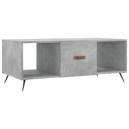 sofabord 102x50x40 cm konstrueret træ betongrå