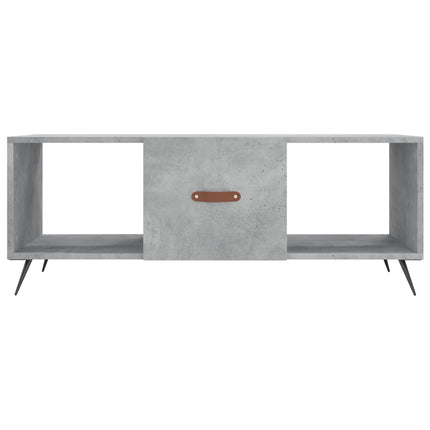 sofabord 102x50x40 cm konstrueret træ betongrå