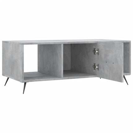sofabord 102x50x40 cm konstrueret træ betongrå