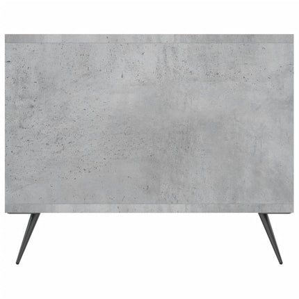 sofabord 102x50x40 cm konstrueret træ betongrå