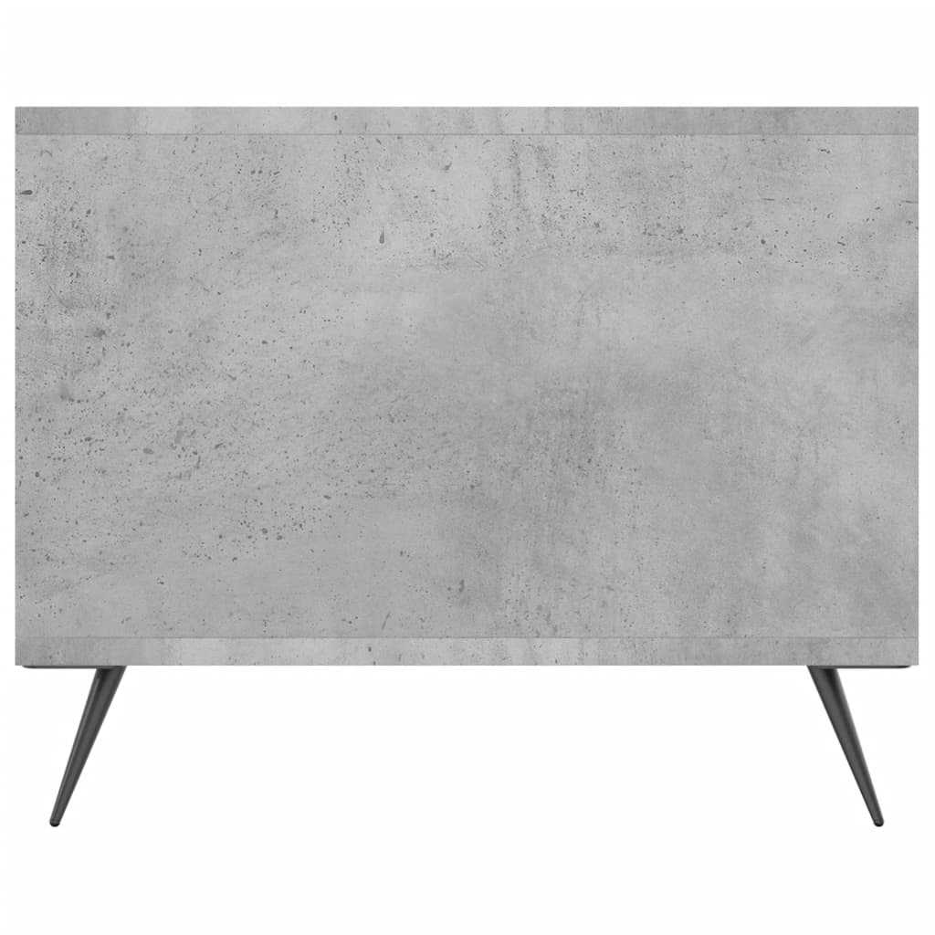 sofabord 102x50x40 cm konstrueret træ betongrå