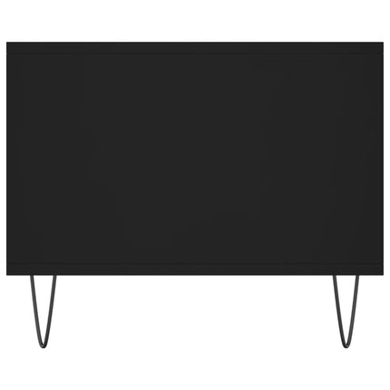 sofabord 102x50x40 cm konstrueret træ sort