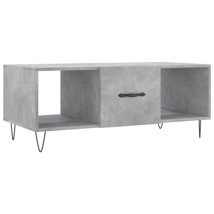 sofabord 102x50x40 cm konstrueret træ betongrå