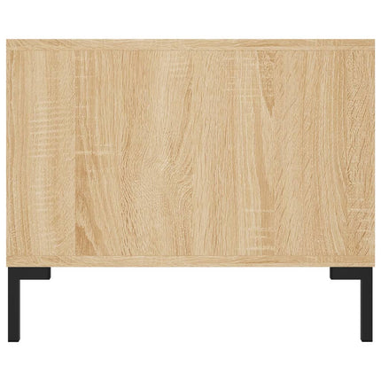 sofabord 102x50x40 cm konstrueret træ sonoma-eg
