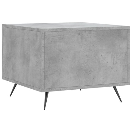 sofaborde 2 stk. 50x50x40 cm konstrueret træ betongrå