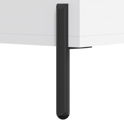 skoreol 30x35x105 cm konstrueret træ hvid