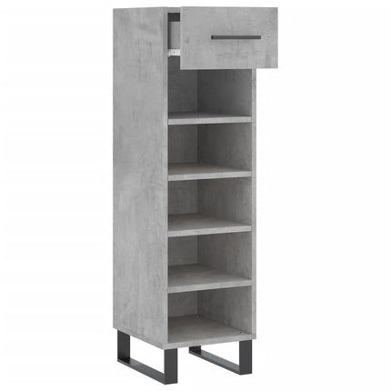 skoreol 30x35x105 cm konstrueret træ betongrå