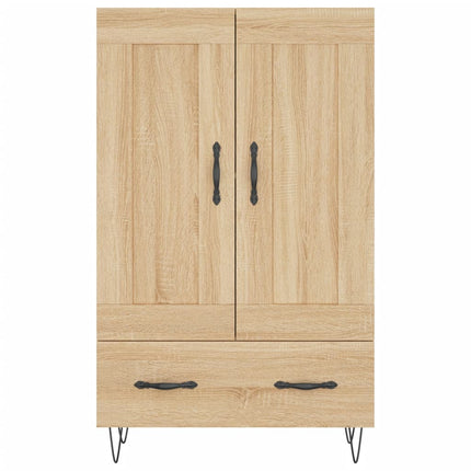 skab 69,5x31x115 cm konstrueret træ sonoma-eg