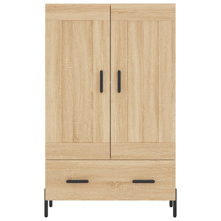 skab 69,5x31x115 cm konstrueret træ sonoma-eg