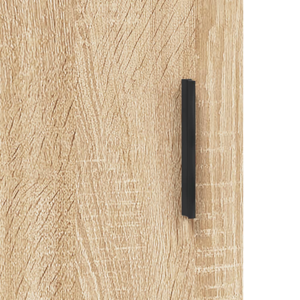 skab 69,5x31x115 cm konstrueret træ sonoma-eg