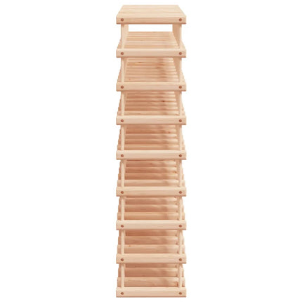 vinreol til 72 flasker 90,5x23x90,5 cm massivt fyrretræ