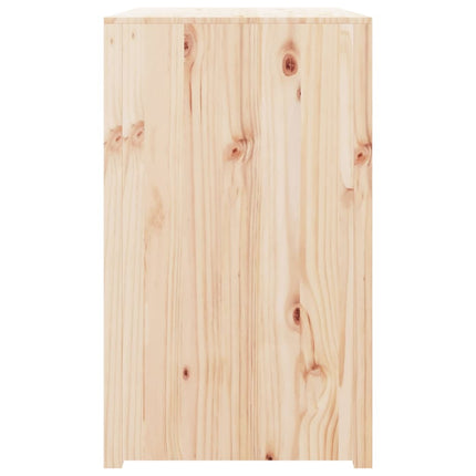 udendørs køkkenskab MEPPEL 106x55x92 cm massivt fyrretræ