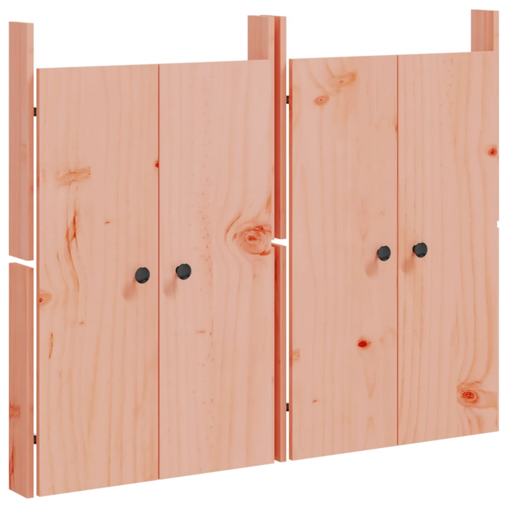 låge til udendørs køkkenskab MEPPEL 2 stk. 50x9x82 cm douglasgran