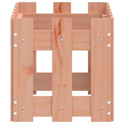 plantekasse med stakitdesign 60x30x30 cm massivt douglasgran