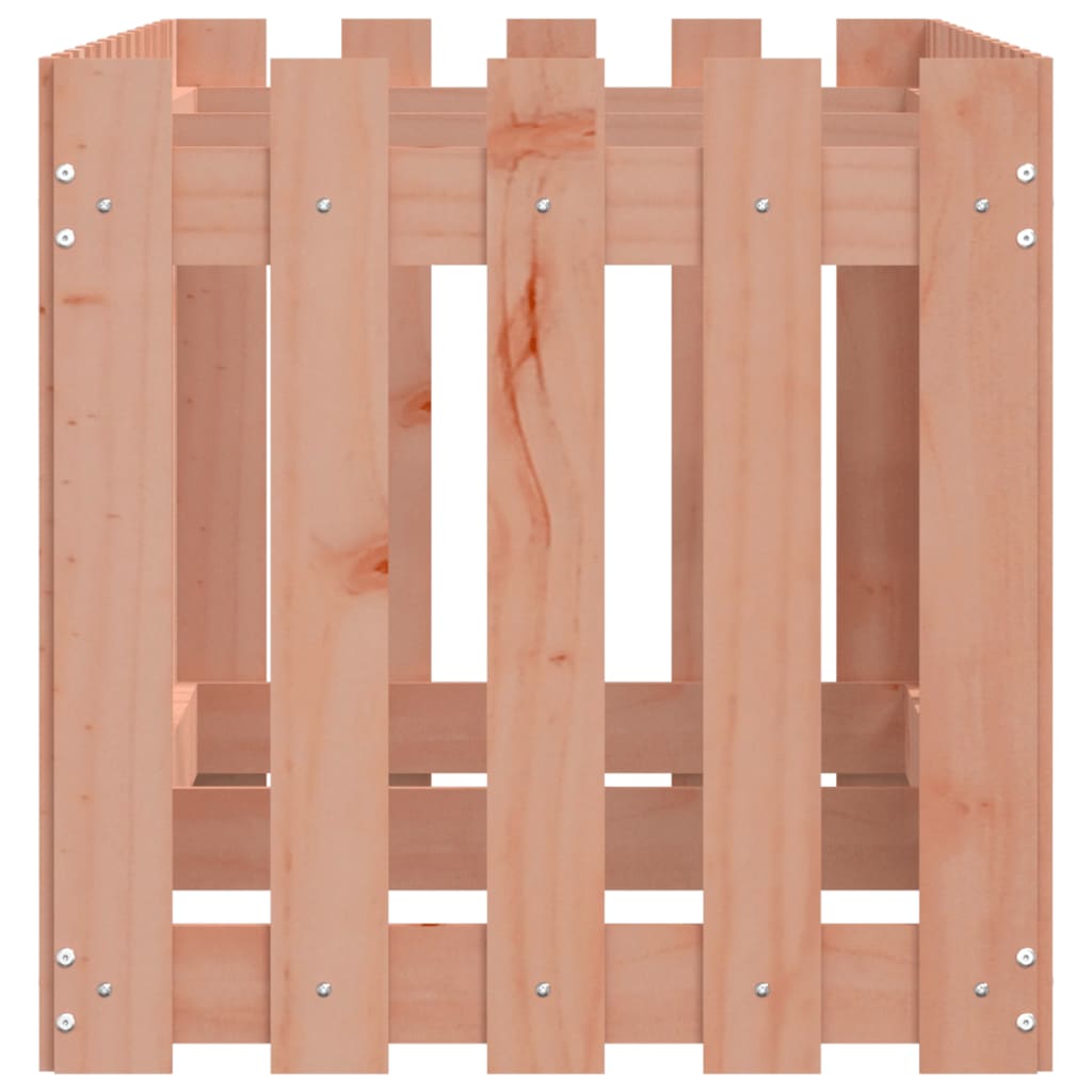 højbed med stakitdesign 150x50x50 cm massivt douglasgran