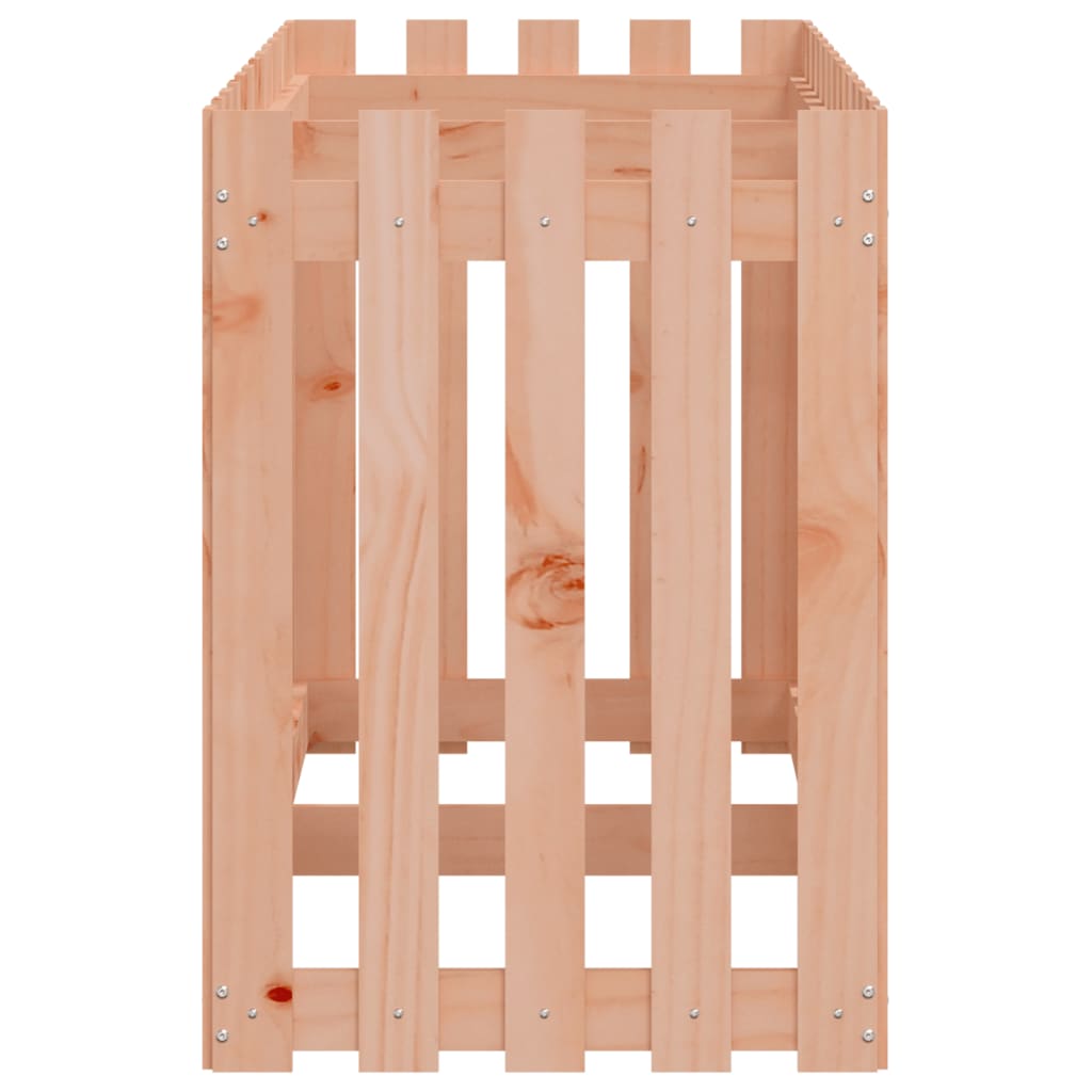 højbed med stakitdesign 150x50x70 cm massivt douglasgran