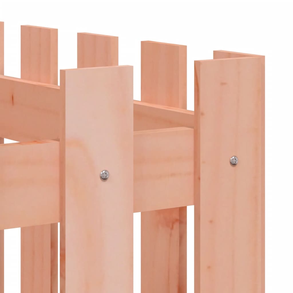 højbed med stakitdesign 150x50x70 cm massivt douglasgran