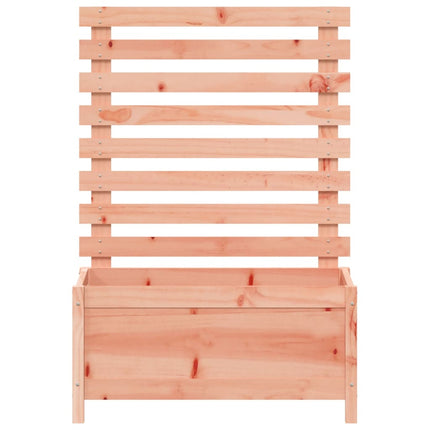 plantekasse med stativ 79x39,5x114 cm massivt douglasgran