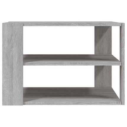 sofabord 58x58x40 cm konstrueret træ grå sonoma-eg