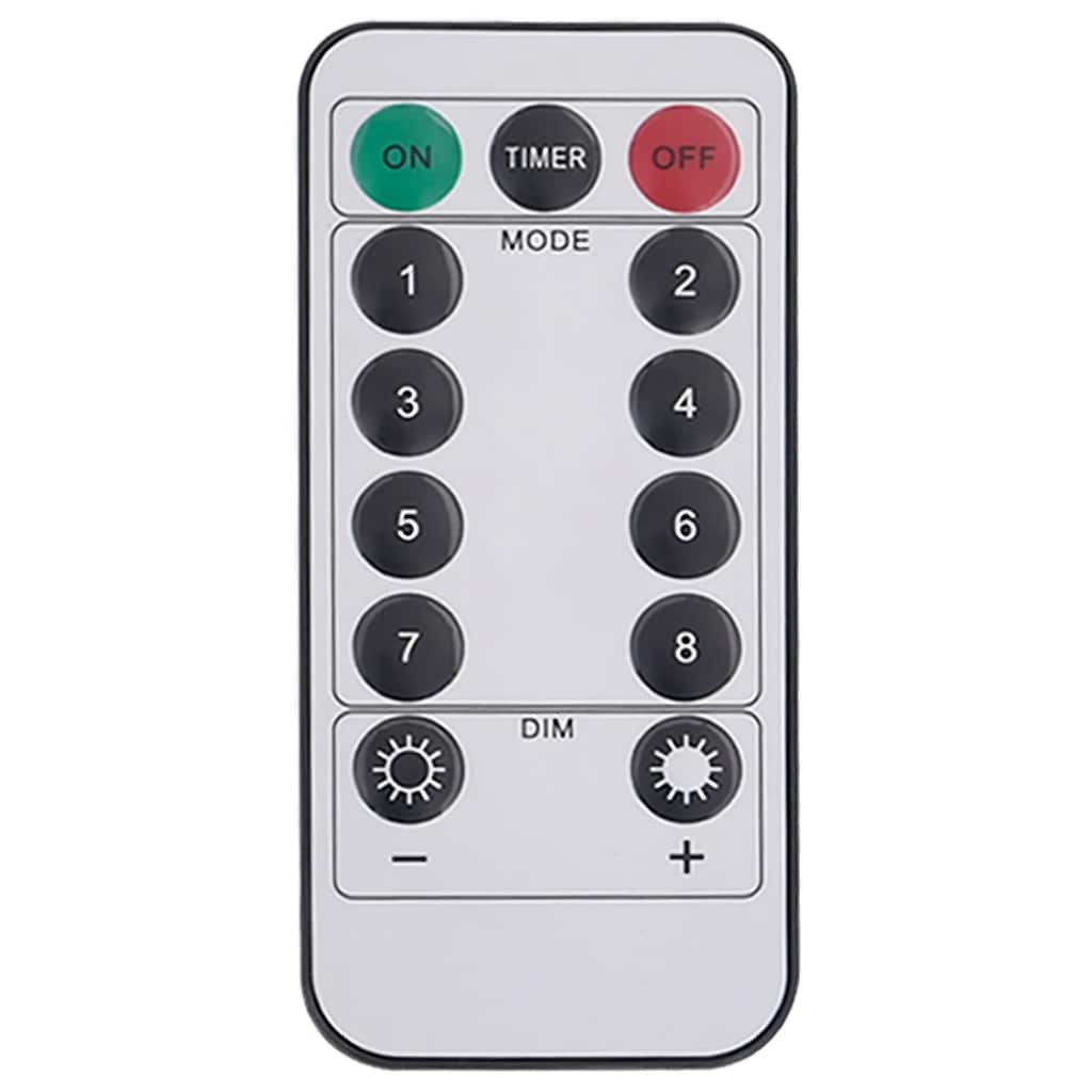 lysende starburst-dekoration 4 stk. 140 LED'er 17 cm flerfarvet