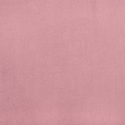 lænestol med fodskammel velour pink