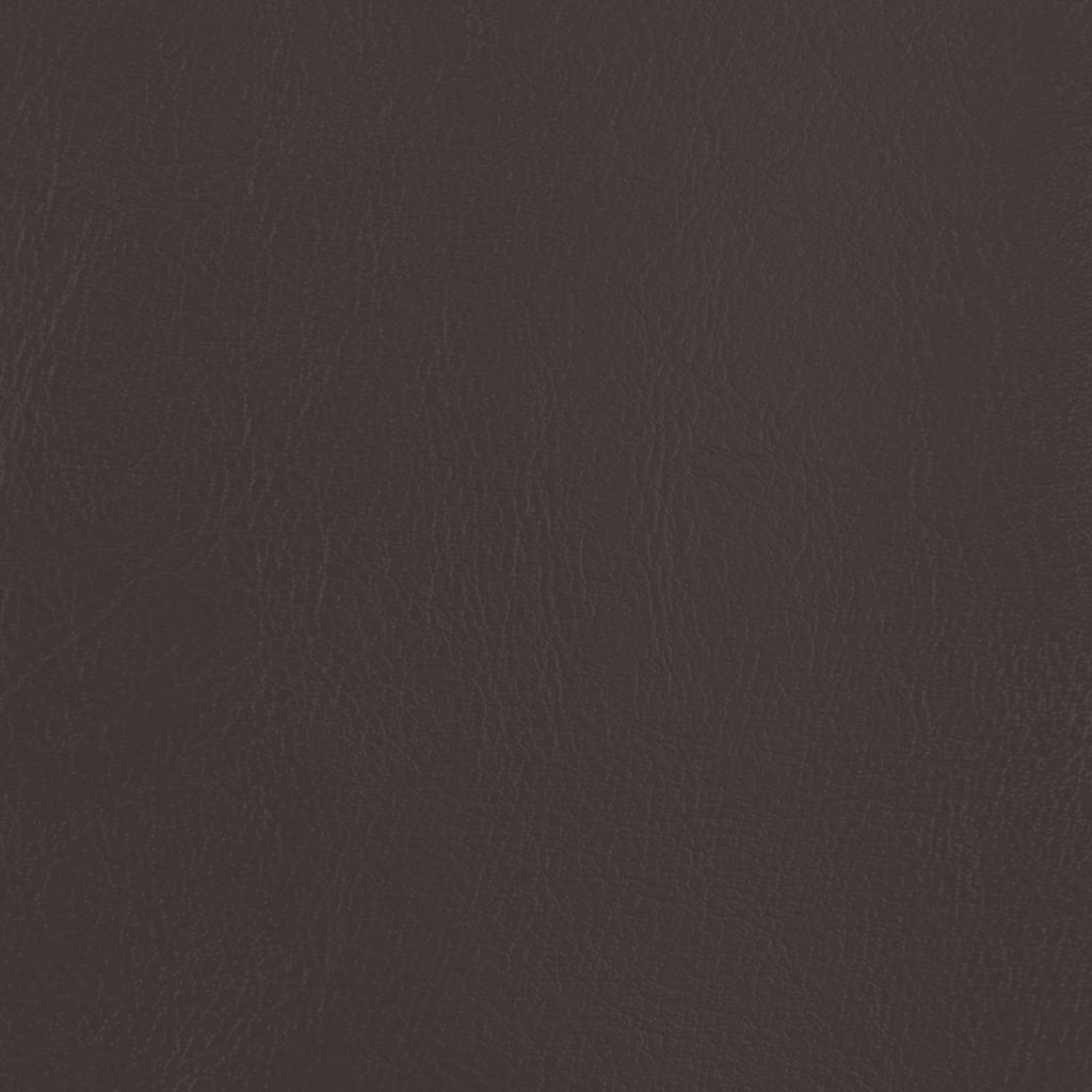 lænestol kunstlæder brun