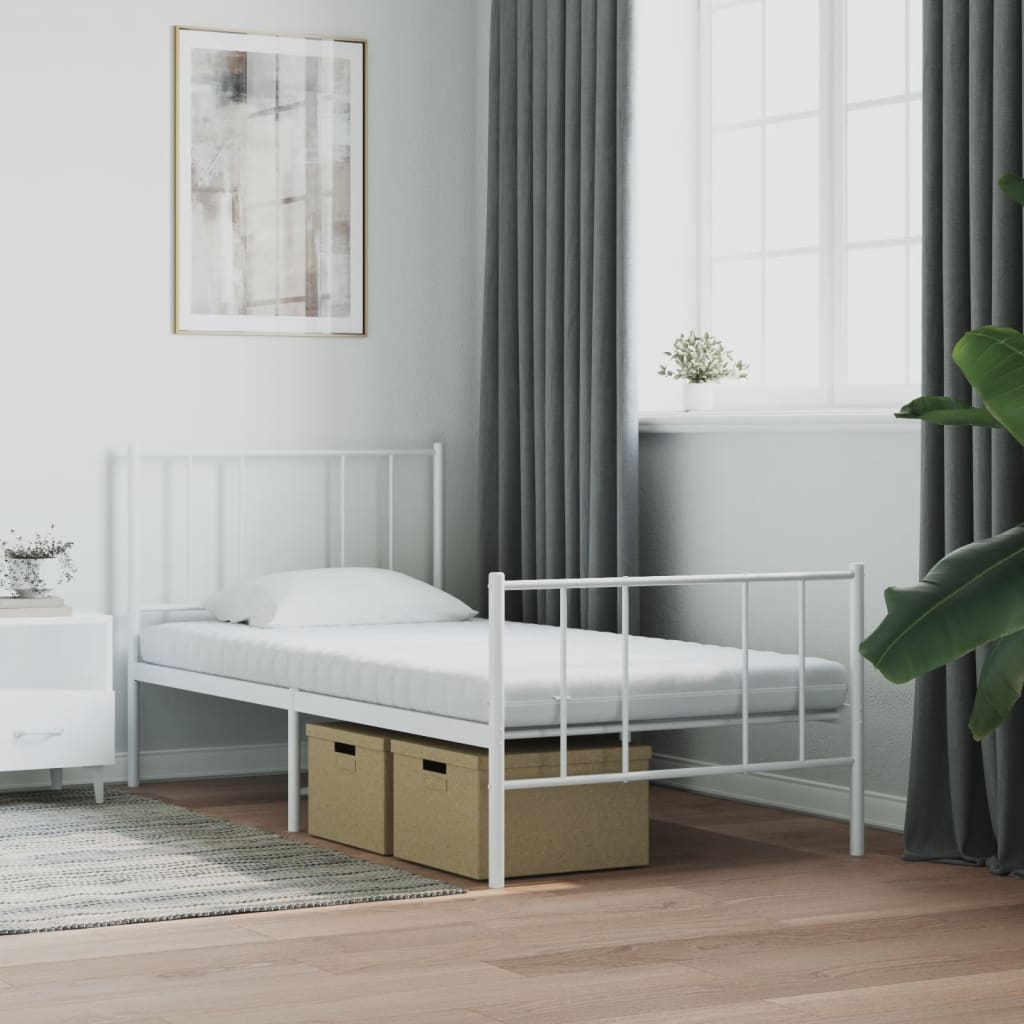 skummadras 90x200 cm 7 zoner hårdhed 20 ILD hvid