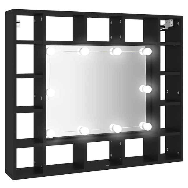 LED-spejlskab 91x15x76,5 cm