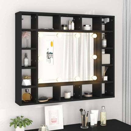 LED-spejlskab 91x15x76,5 cm