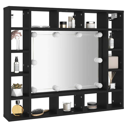 LED-spejlskab 91x15x76,5 cm