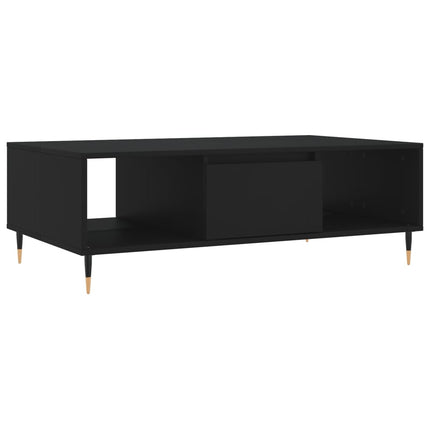 sofabord 104x60x35 cm konstrueret træ sort
