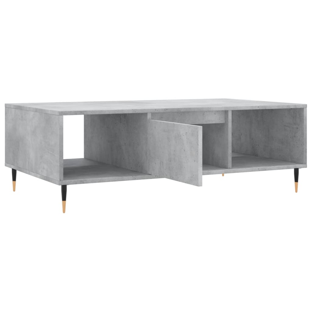 sofabord 104x60x35 cm konstrueret træ betongrå