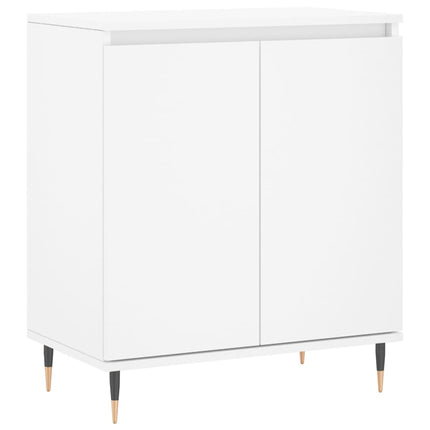 skænk 60x35x70 cm konstrueret træ hvid